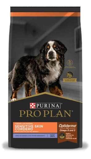 PRO PLAN Sensitive Skin Cordero Cachorro Todas las Razas Alimento Seco Perro